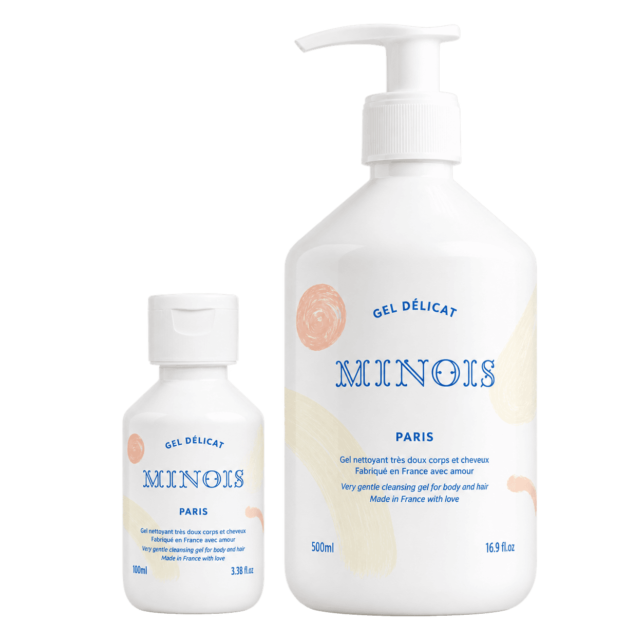 Gel tắm dịu nhẹ Minois – Gel Délicat