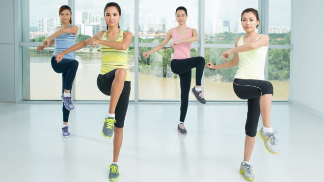 Aerobic giảm mỡ bụng và bí kíp của chị em chúng mình